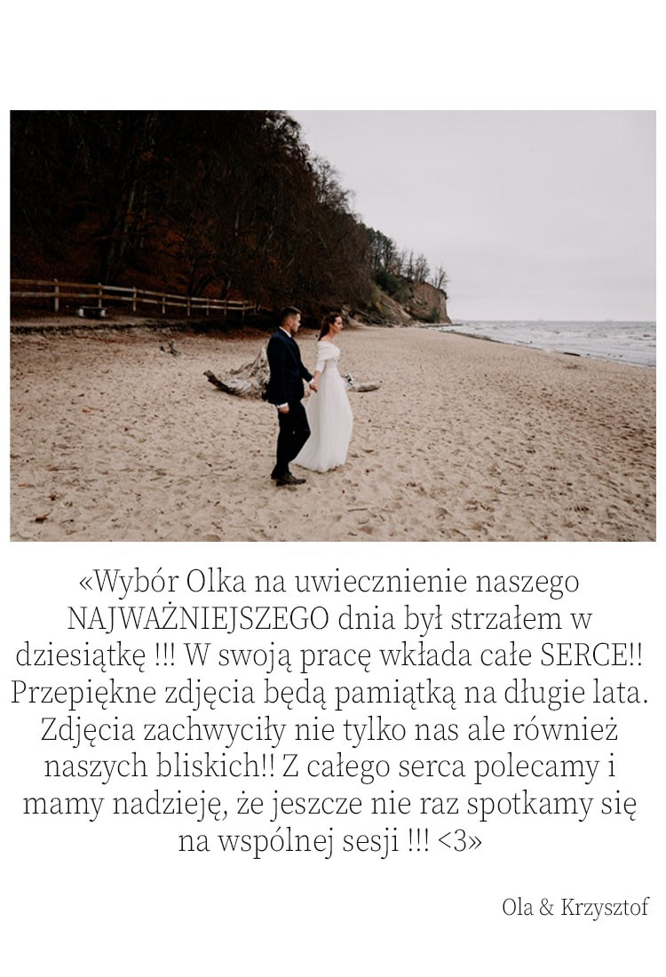 Oferta fotografii ślubnej - Fotograf Gdańsk, Gdynia, Sopot 70 OPINIE NA TELEFON ola