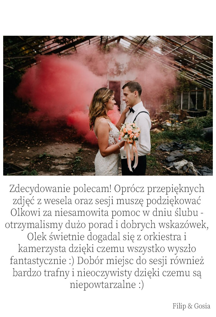 Oferta fotografii ślubnej - Fotograf Gdańsk, Gdynia, Sopot 67 OPINIE NA TELEFON filip