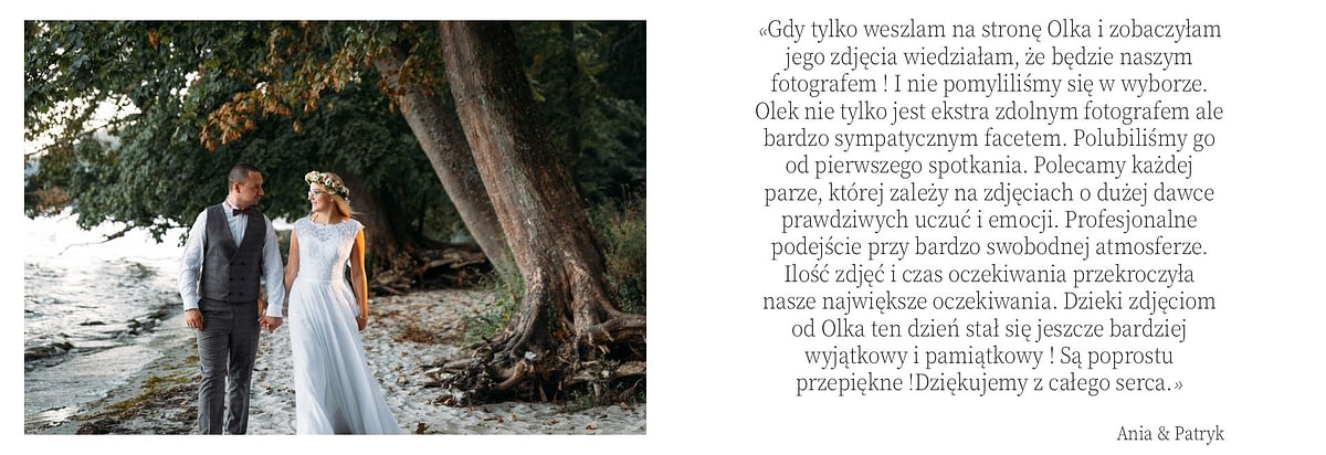 Oferta fotografii ślubnej - Fotograf Gdańsk, Gdynia, Sopot 48 Ania